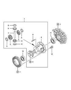 Differential Gear-2 Diagram and Parts List for SX3100 54ALB4S727-54ALB4SW727-54ALB4SX727-54ALB4SY727-54ALB4SZ727-54AMB4S727-54AMB4SW727-54AMB4SX727-54AMB4SY727-54AMB4SZ727 Cub Cadet Lawn Tractor